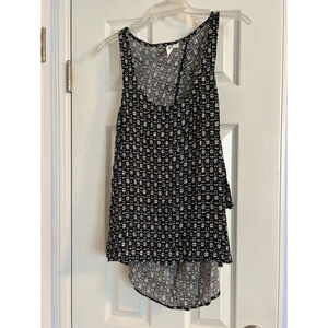 🔵Others Follow Women’s Tank Top, Black & White, Size M